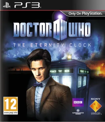 Doctor Who - The Eternity Clock (USA) (v1.01) (Update) box cover front